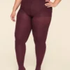 Solid Tights - 80 D Winetasting 1 Solid Tights - 80 D Winetasting -Lanebryant Shop 412499 0000008988