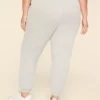 LIVI French Terry BCRF Jogger Grey 1 LIVI French Terry BCRF Jogger Grey -Lanebryant Shop 412600 0000105296 Back