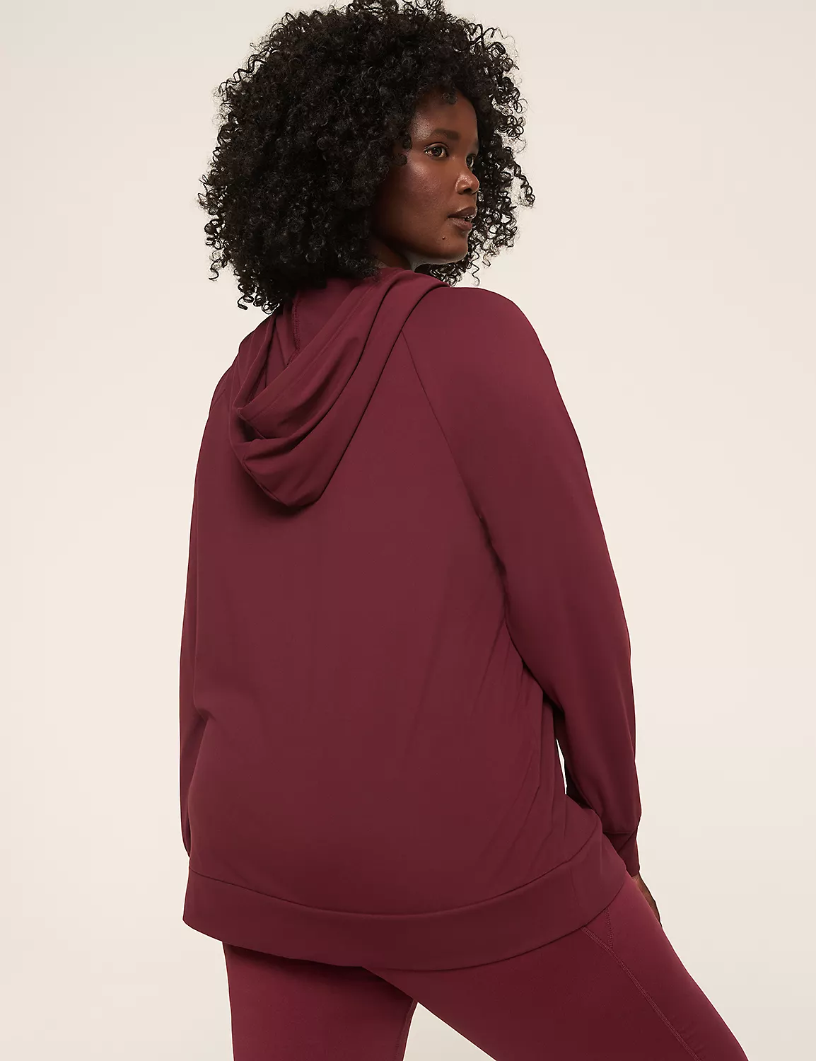 LIVI Soft Zip-Front Hoodie Windsor Wine 3 LIVI Soft Zip-Front Hoodie Windsor Wine