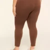 Fleece Lined Leggings Coffee -Lanebryant Shop 412648 0000028109 Back