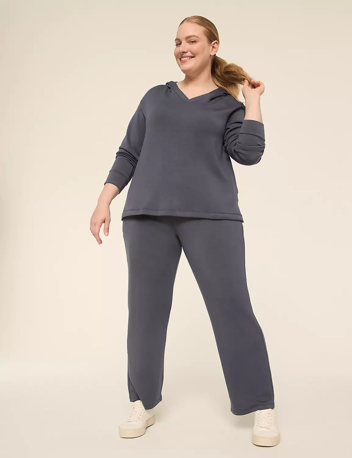 LIVI Journey V-Neck Hoodie Ombre Blue 4 LIVI Journey V-Neck Hoodie Ombre Blue - Image 2