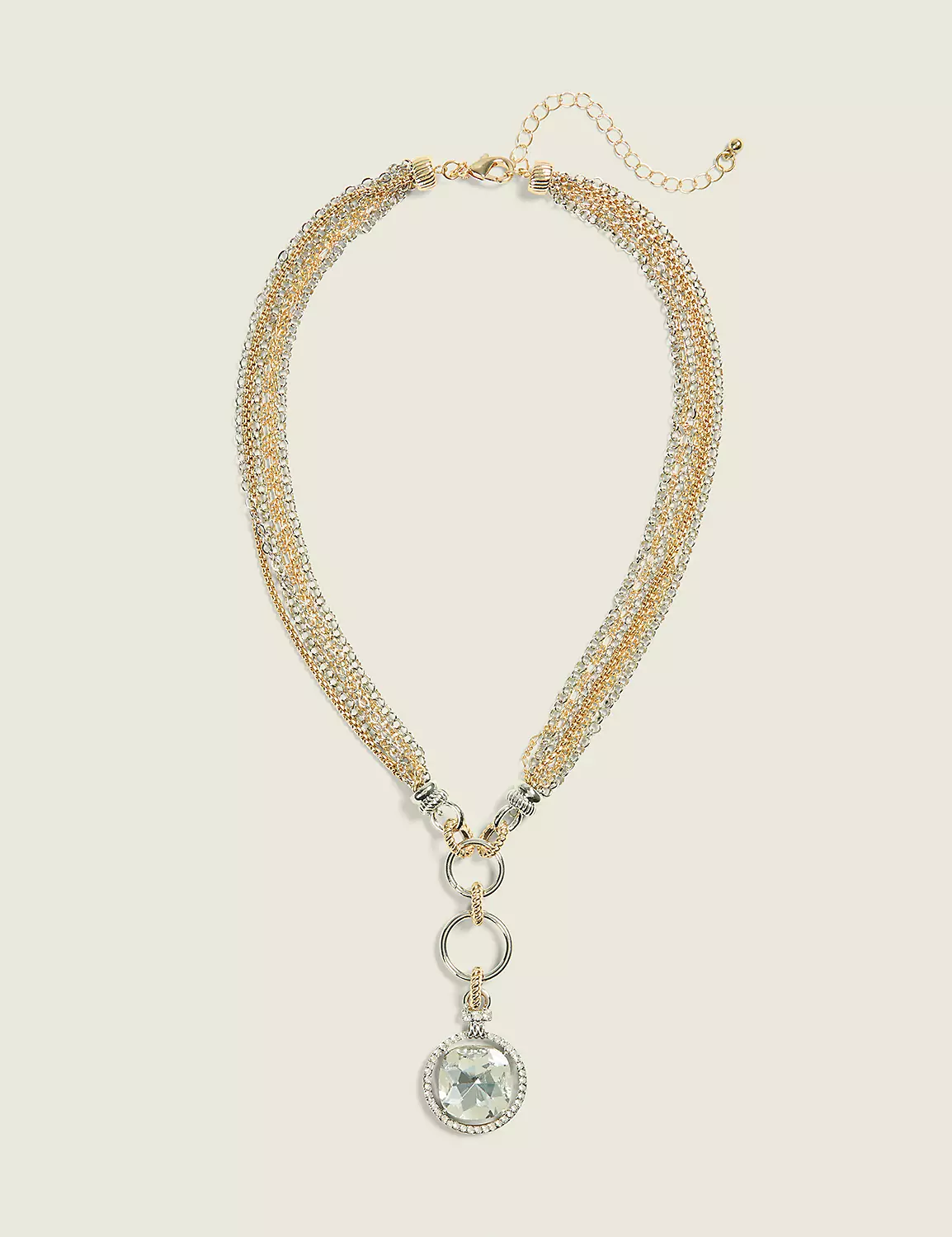 Mixed Metal Statement Necklace Mixed Metal 3 Mixed Metal Statement Necklace Mixed Metal