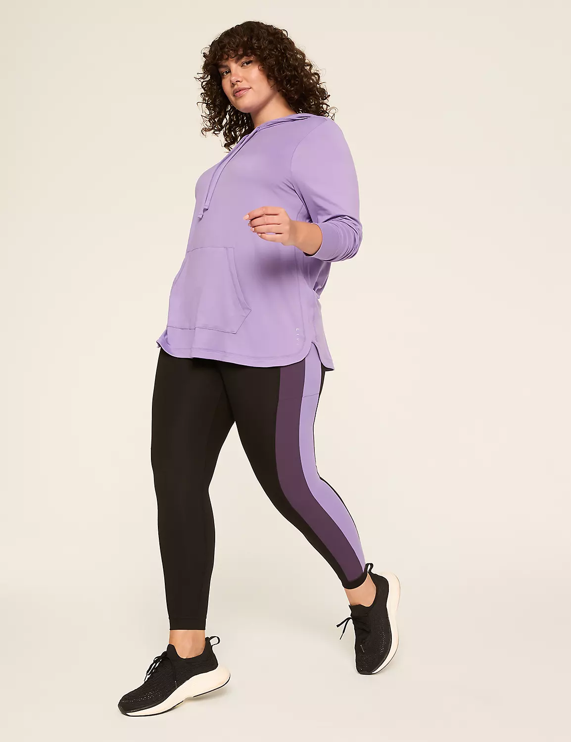 LIVI Soft High-Rise 7/8 Legging Purple 4 LIVI Soft High-Rise 7/8 Legging Purple - Image 2
