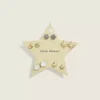 Star Mixed Metal Earring 5-Pack Mixed Metal 2 Star Mixed Metal Earring 5-Pack Mixed Metal -Lanebryant Shop 413148 0000093479