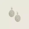 Silvertone Western Filigree Drop Earrings Silver 1 Silvertone Western Filigree Drop Earrings Silver -Lanebryant Shop 413149 0000005252
