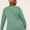 Snoopy & Woodstock Graphic Sweatshirt Dark Green 1 Snoopy & Woodstock Graphic Sweatshirt Dark Green -Lanebryant Shop 413333 0000028202 Back